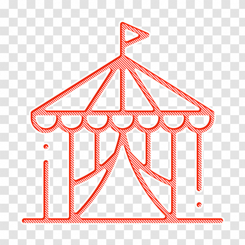 Circus Tent Icon Circus Icon Transparent PNG