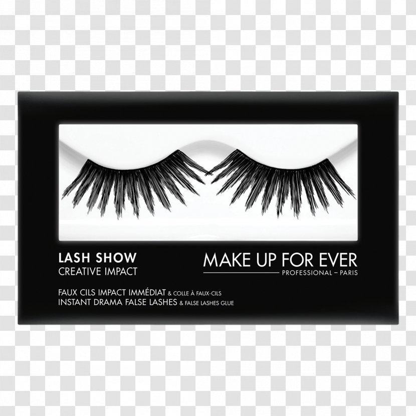 Eyelash Extensions Cosmetics Eye Shadow Make Up For Ever - Beauty - Lashes Logo Transparent PNG