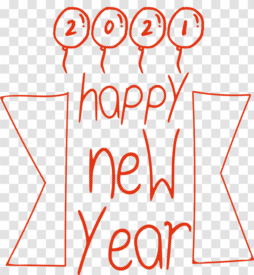 Happy New Year 2021 2021 New Year Transparent PNG