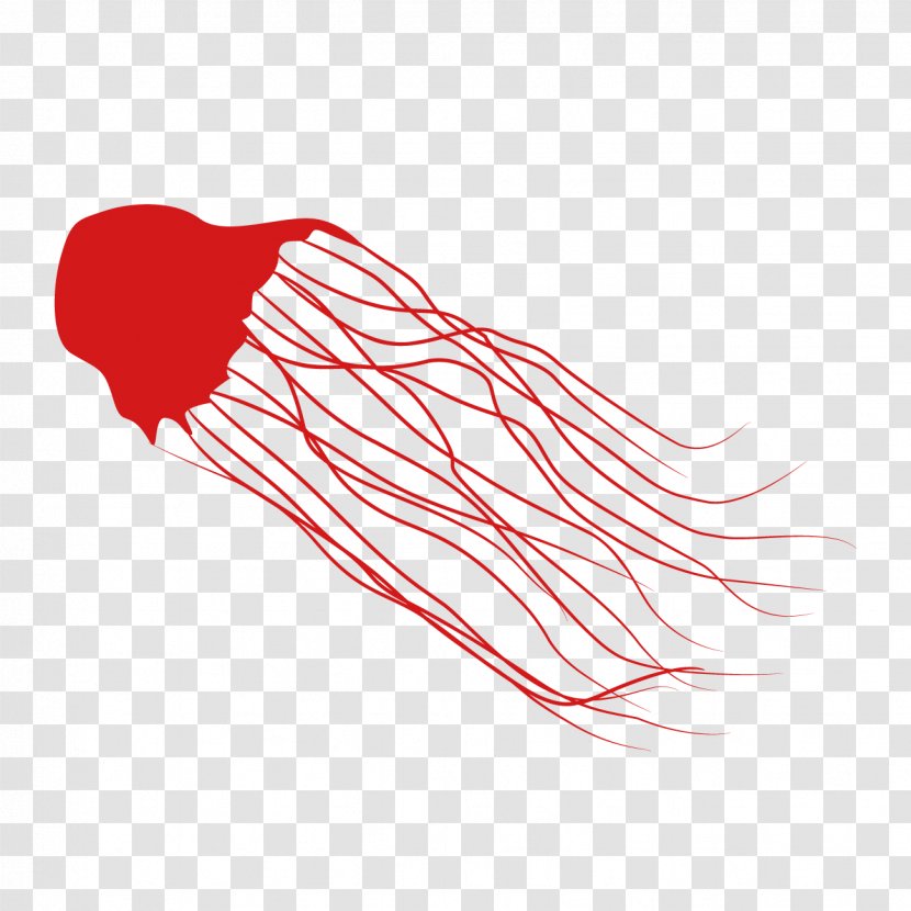 Jellyfish Silhouette - Photography Transparent PNG