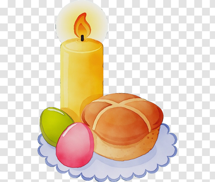 Candle Orange S.a. Lighting Wax Transparent PNG