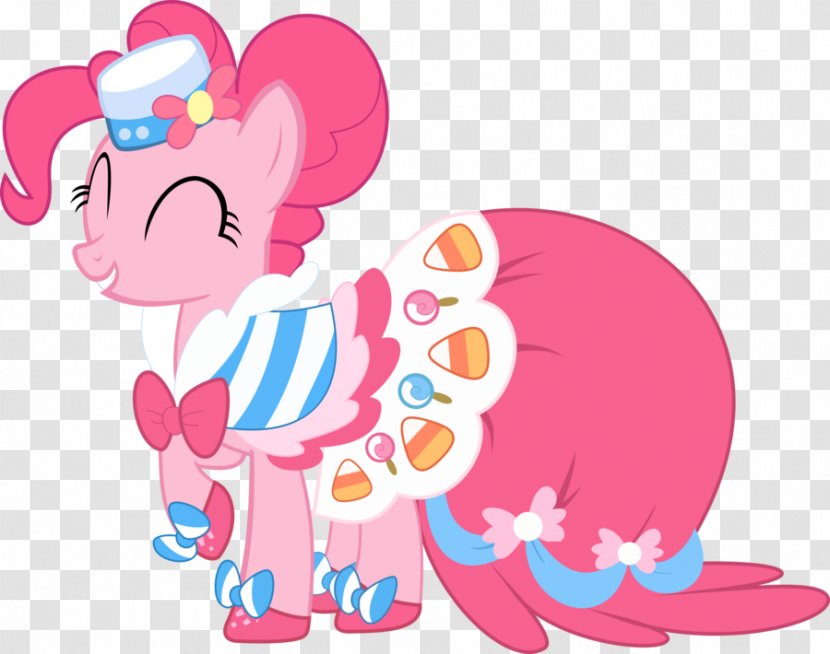 Pinkie Pie Twilight Sparkle Pony Rarity Dress - Cartoon - Joyous Transparent PNG