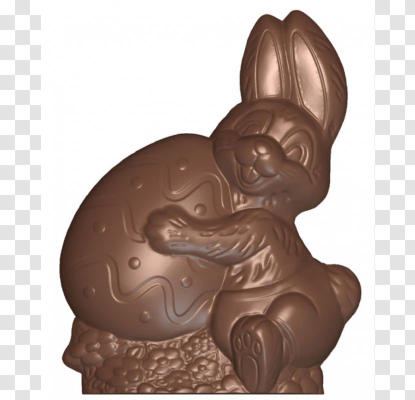 Mold Chocolate Easter Bunny Matrijs Rabbit - Pastry Chef Transparent PNG