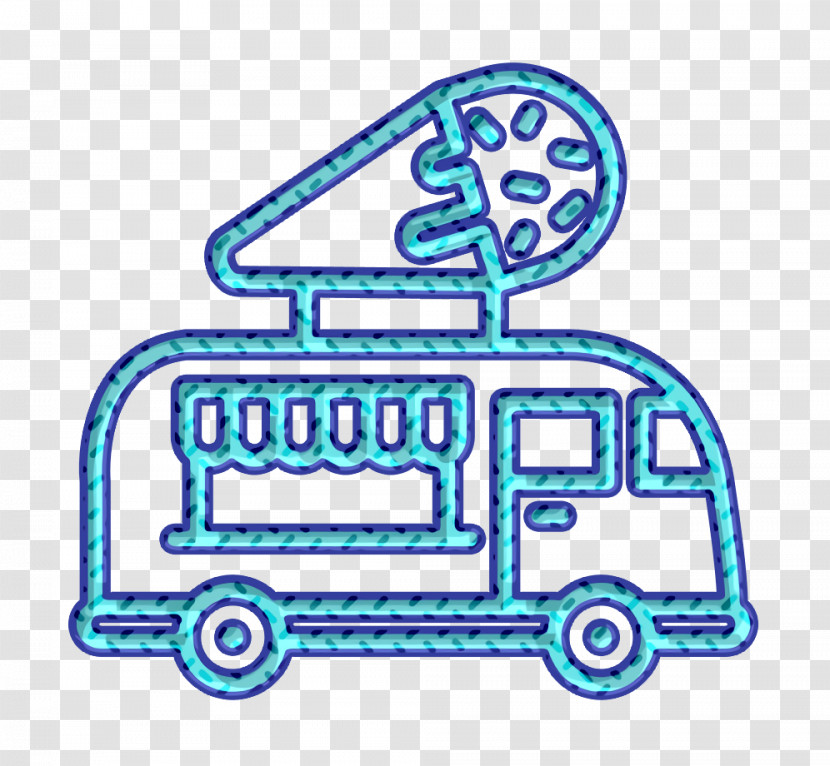 Truck Icon Street Food Icon Ice Cream Truck Icon Transparent PNG
