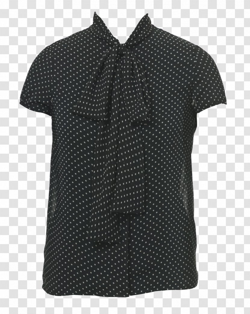 Blouse Polka Dot Sleeve Neck - Shirt - Hamburg Transparent PNG