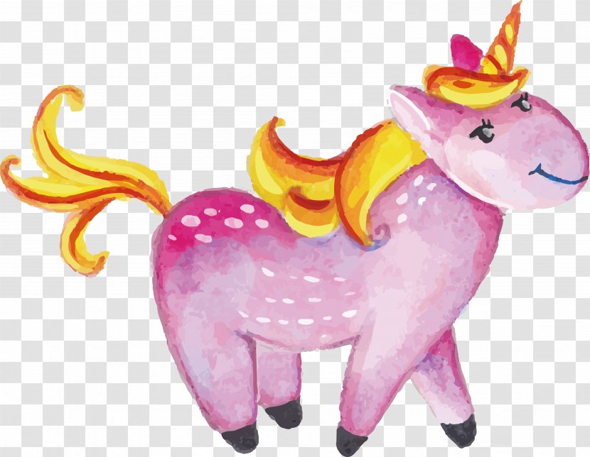 Unicorn Pink - Fictional Character Transparent PNG