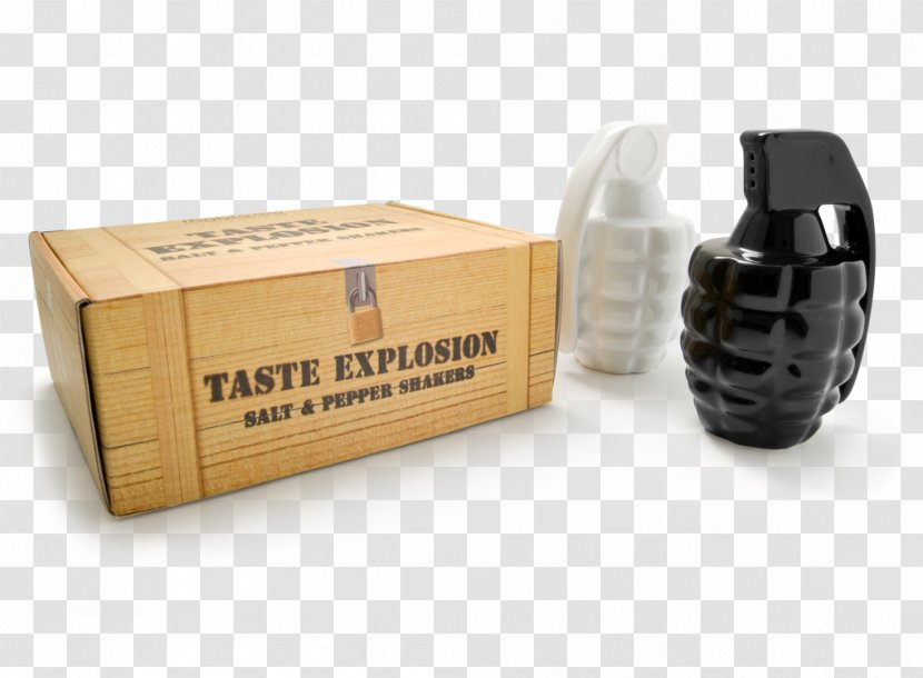 Salt And Pepper Shakers Black Taste Ceramic - Grenade Transparent PNG