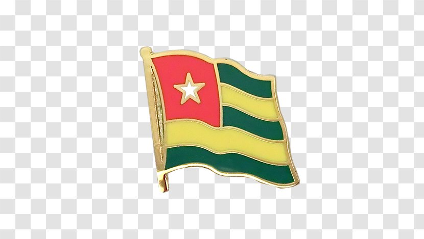 Flag Of Togo Fahne Country - Lapel Pin Transparent PNG