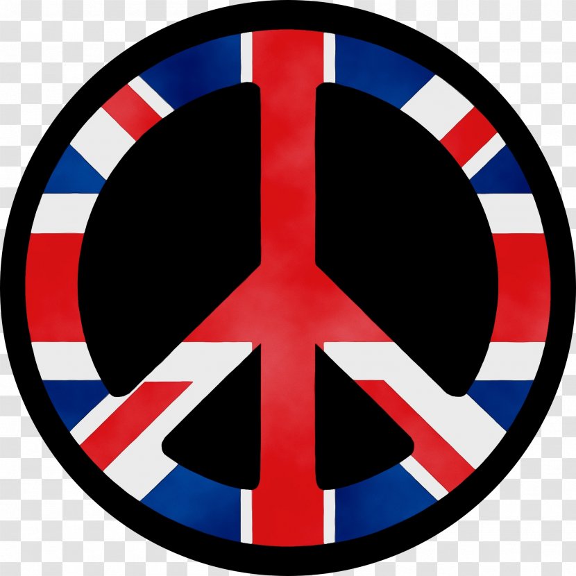 Symbol Logo Peace Circle Clip Art - Watercolor - Sticker Transparent PNG