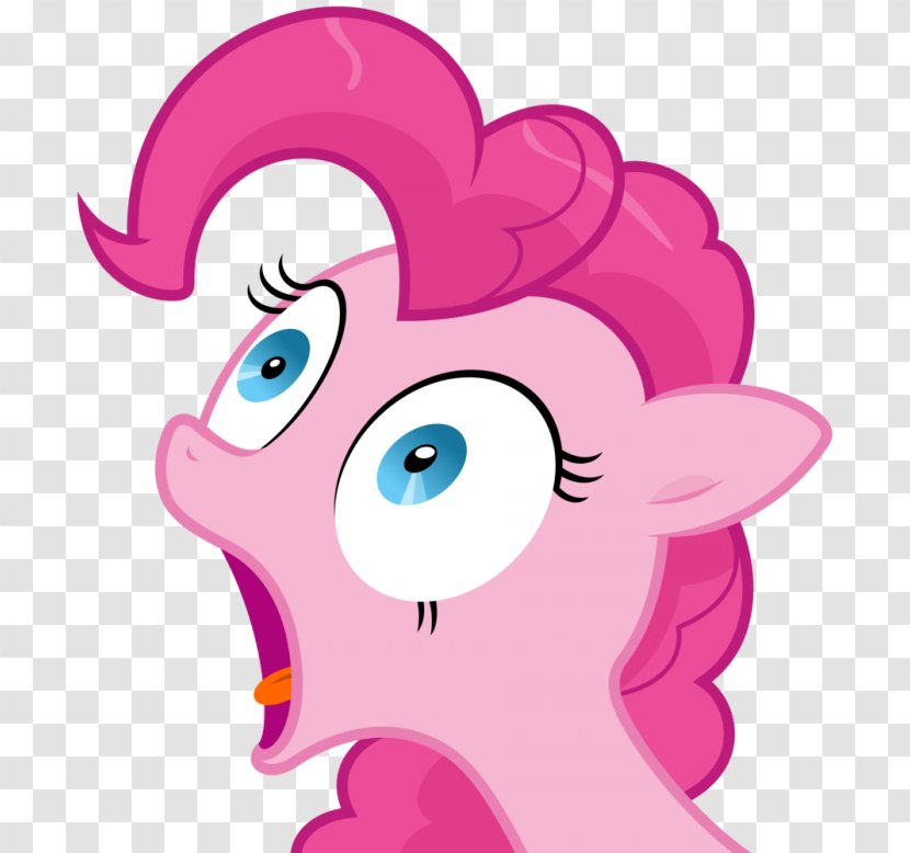 Pinkie Pie Pony Rainbow Dash Applejack Rarity - Silhouette - My Little Transparent PNG