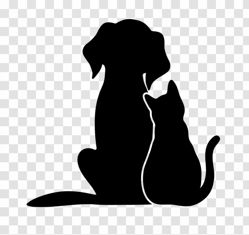 Cat And Dog Cartoon - Animal - Wildlife Whiskers Transparent PNG