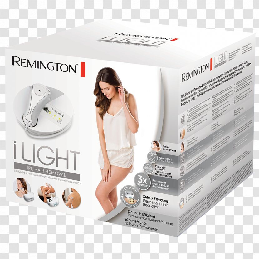 Intense Pulsed Light Laser Hair Removal Fotoepilazione Remington Products - Brand - Ipl Transparent PNG