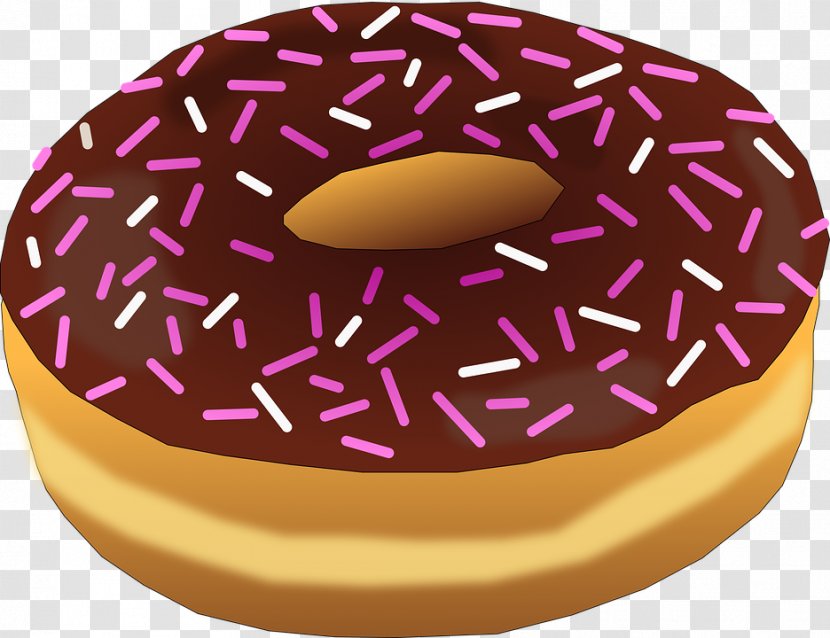 Donuts Coffee And Doughnuts Sprinkles Clip Art - Baked Goods - Cake Transparent PNG
