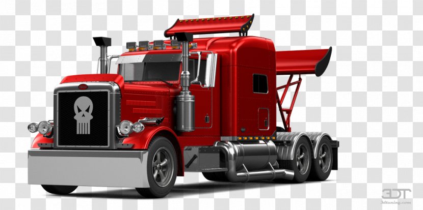 Car Peterbilt Commercial Vehicle Semi-trailer Truck - Driver Transparent PNG