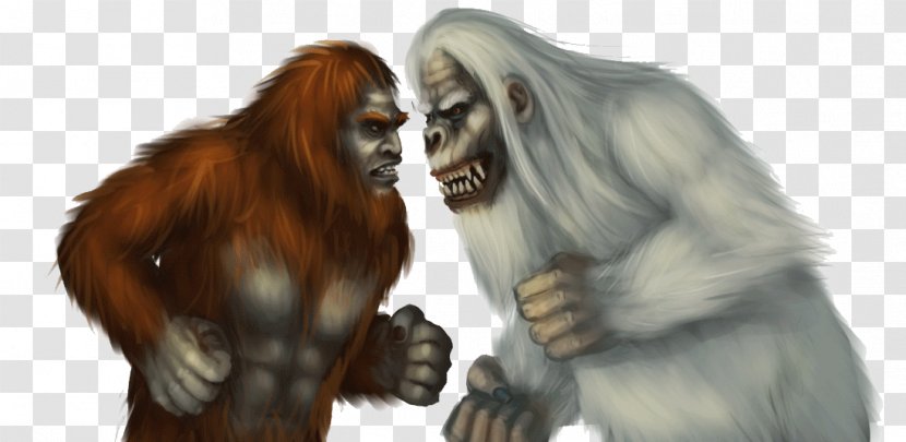 Bigfoot Gorilla Yeti Monster Cryptozoology - Beast Bray Road Transparent PNG