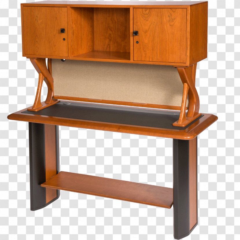 Table Desk Shelf - Hardwood Transparent PNG