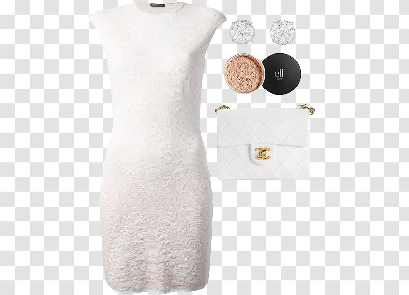 White Dress Designer - Day - Slim Temperament With Transparent PNG