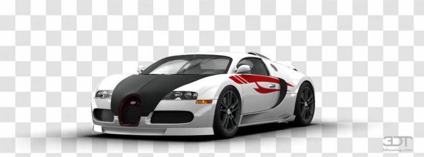 Bugatti Veyron Sports Car Racing Mid-size Compact Transparent PNG
