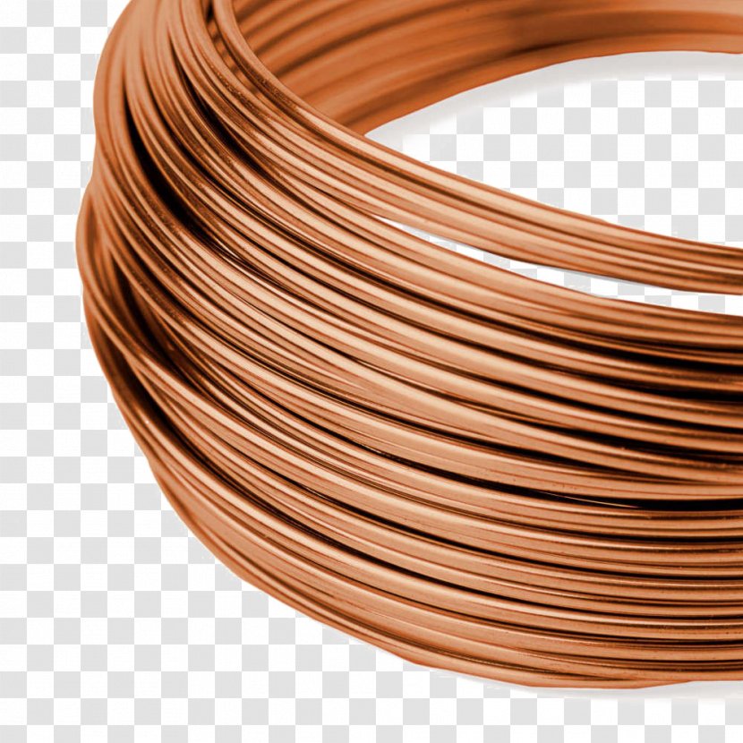 Copper Conductor Magnet Wire Aluminum Building Wiring - Brass Transparent PNG