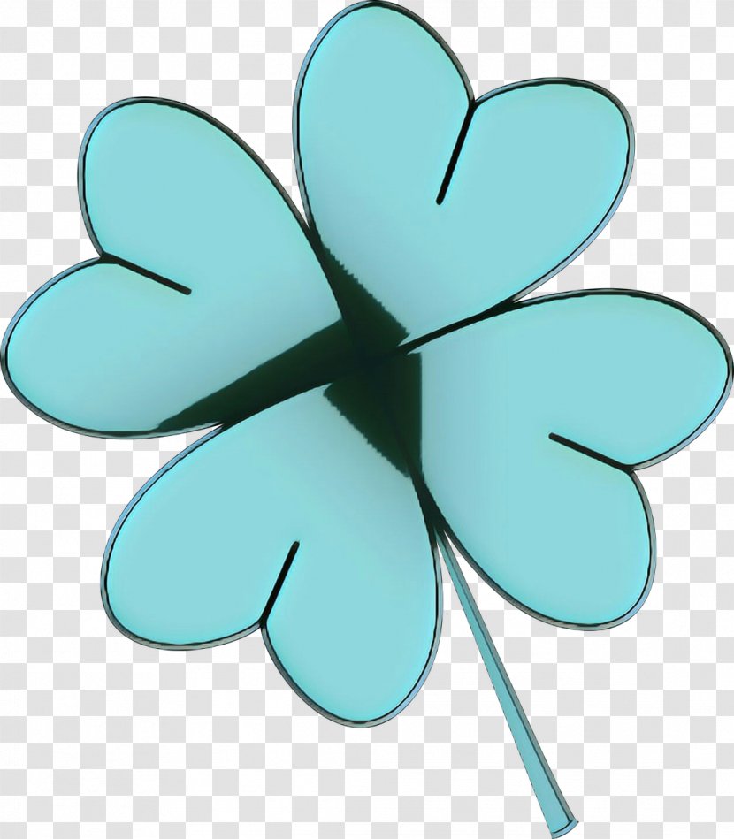 Flower Vintage - Turquoise - Symbol Transparent PNG