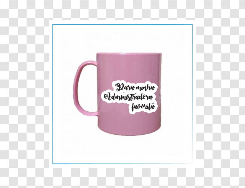 Coffee Cup Pink M Mug Brand - Carteira Transparent PNG