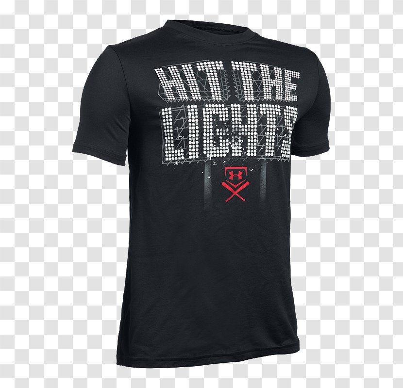 Under Armour Boys Hit The Lights Short Sleeve T-Shirt, Youth Large, Midnight Navy (410) Polo Shirt - Multi Colored Cross Transparent PNG