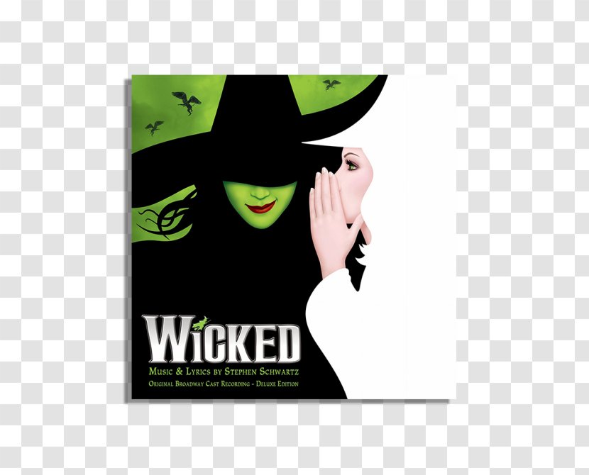 Wicked Cast Recording Album Musical Theatre Broadway - Watercolor - Heart Transparent PNG