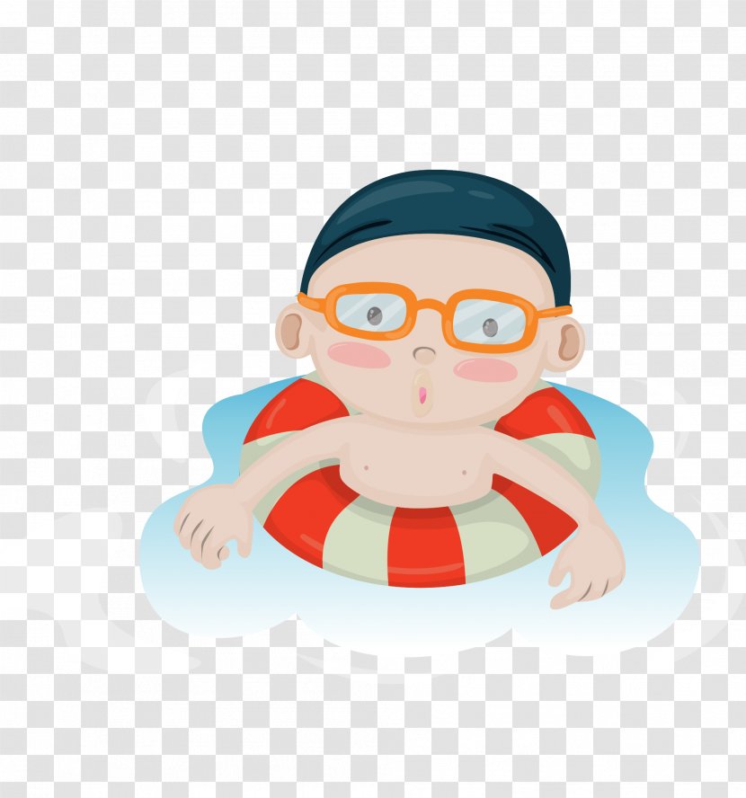 Stock Photography Vector Graphics Image Illustration Swimming - Royaltyfree - Boy Transparent PNG