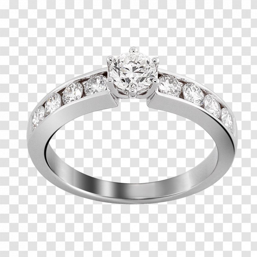 Wedding Ring Silver Body Jewellery Transparent PNG