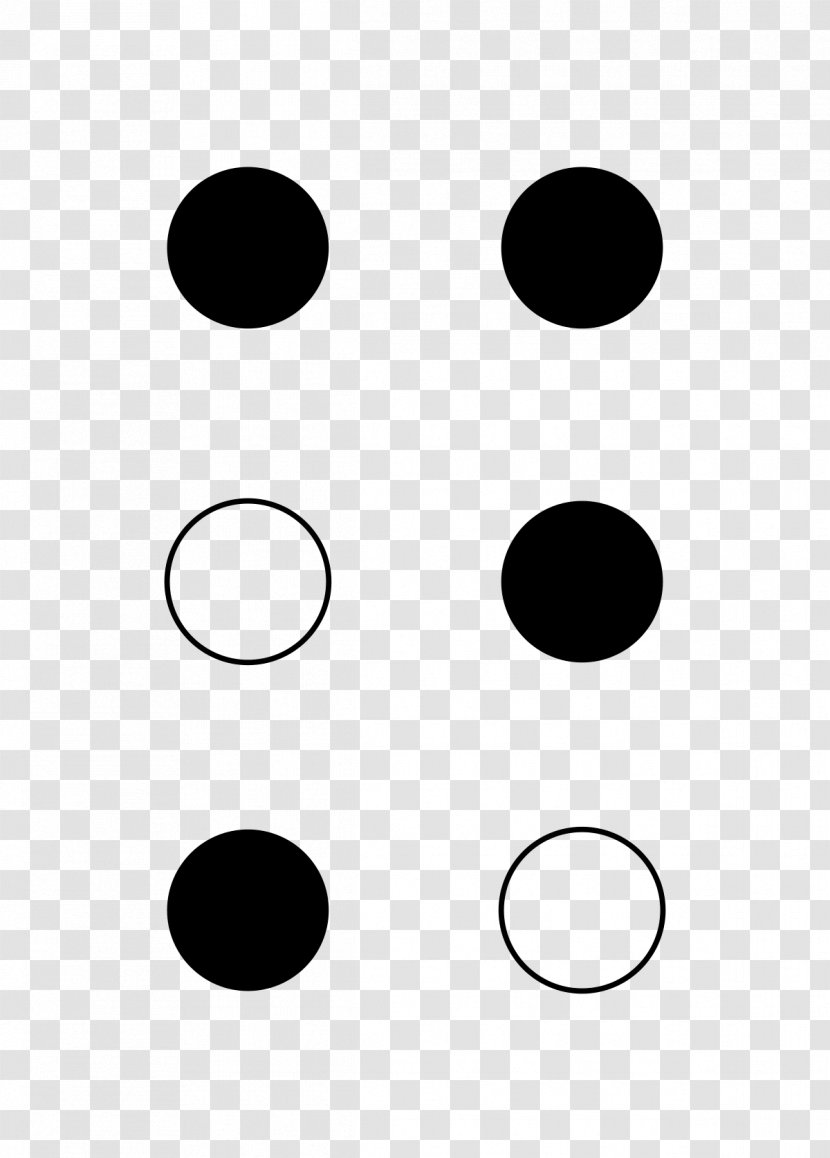 French Braille Alphabet Patterns - L Transparent PNG