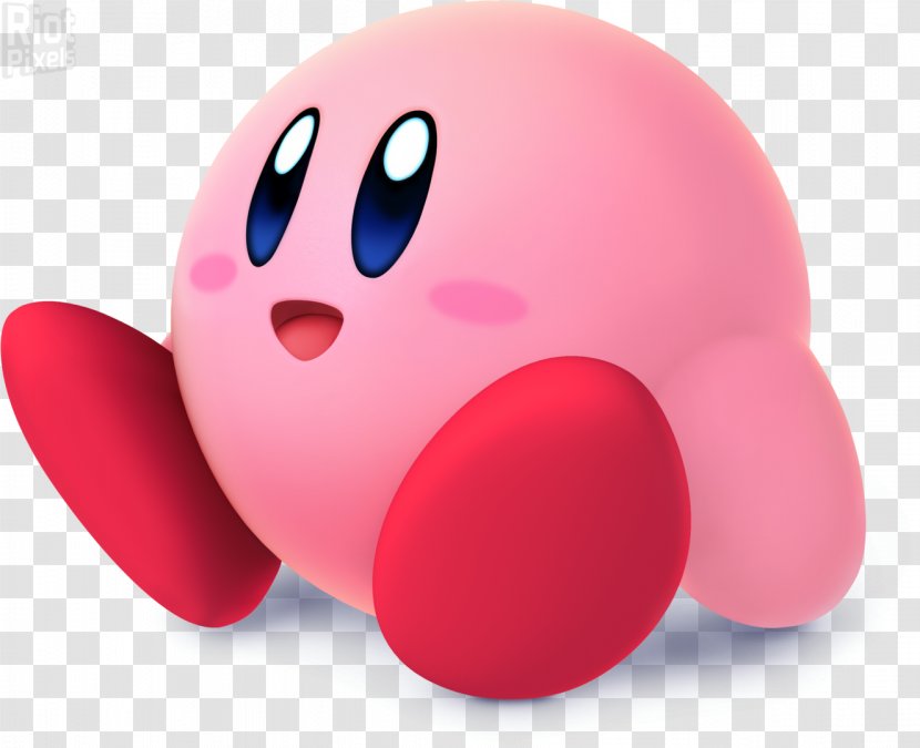Super Smash Bros. For Nintendo 3DS And Wii U Brawl Kirby's Dream Land Kirby: Triple Deluxe - Pink - Video Games Transparent PNG