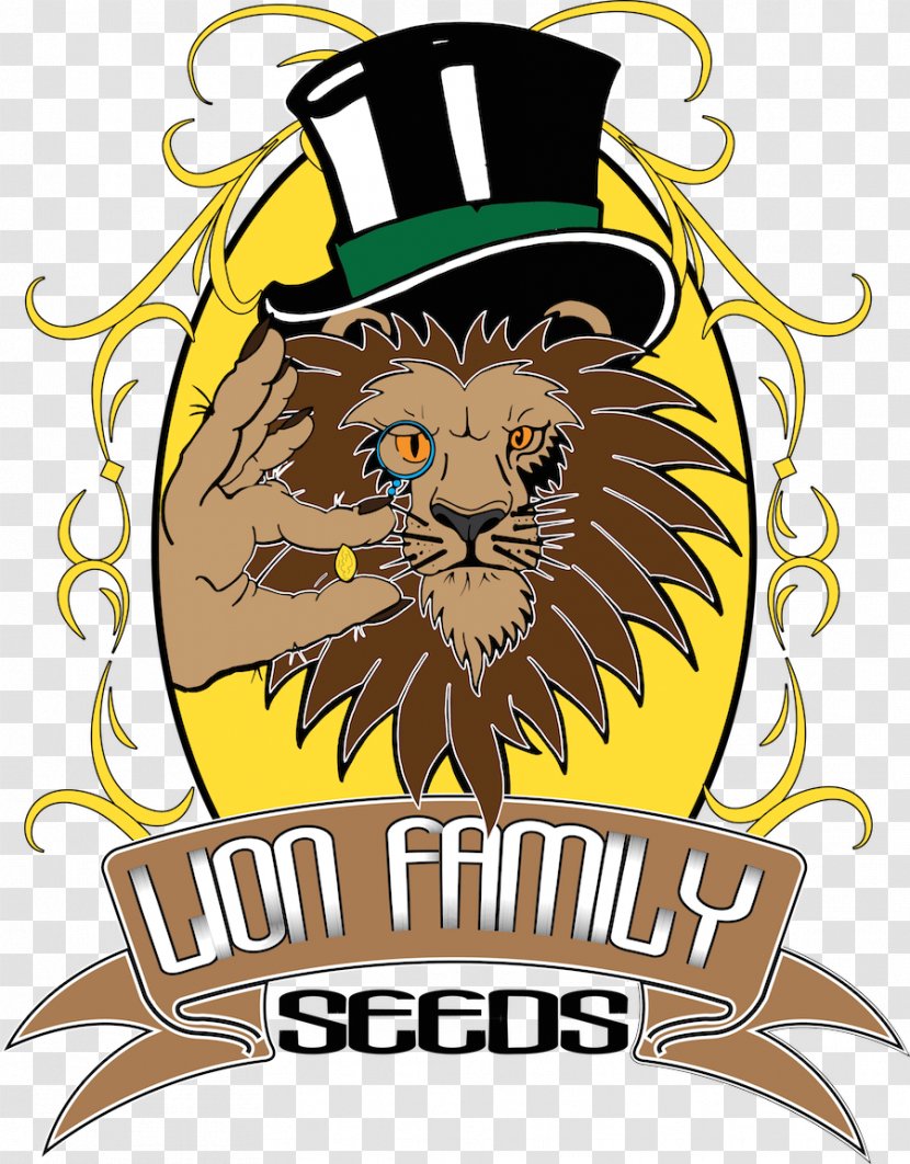 Lion Family Seeds Marijuana Sensi Cannabis Sativa - Seed - Reggae Transparent PNG