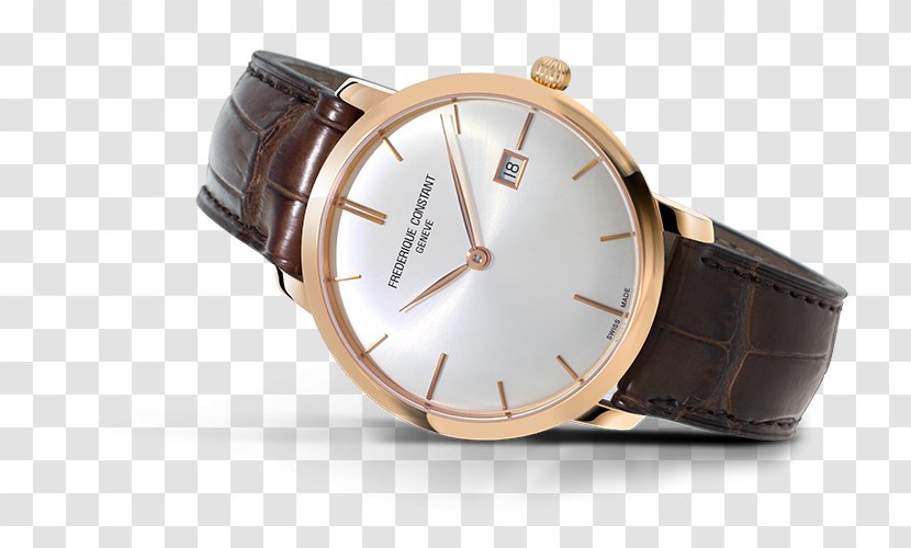 Frédérique Constant Watch Frederique Slim Line Gents Chronograph Jewellery Clock - Zenith Transparent PNG