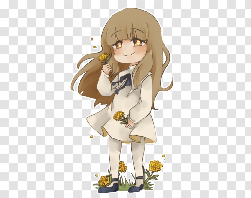 Deemo Cytus Fan Art Illustration - Silhouette - Marigold Transparent PNG