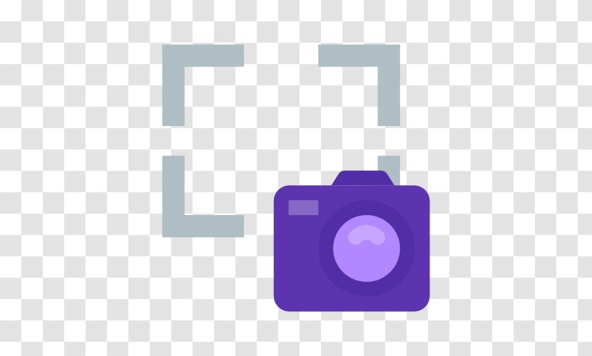Camera Font - Purple - Pdf Transparent PNG