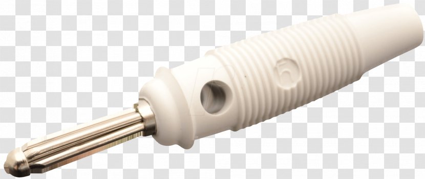 Electrical Connector Banana White Wire Power Cable - Voestalpine Technology Gmbh Transparent PNG