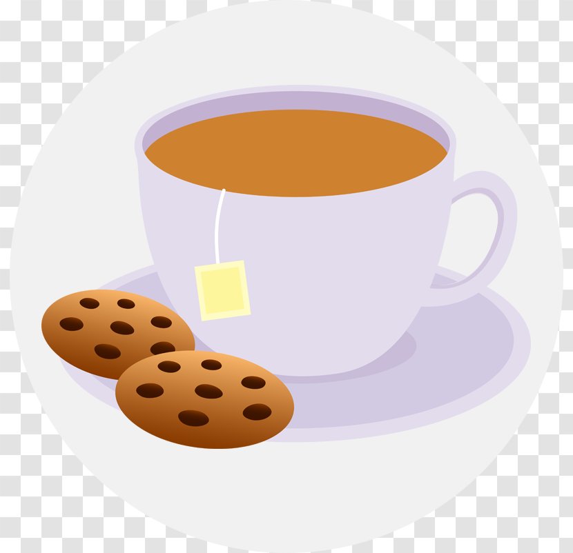 Teacup Coffee Mug Clip Art - Biscuits - Tea Transparent PNG