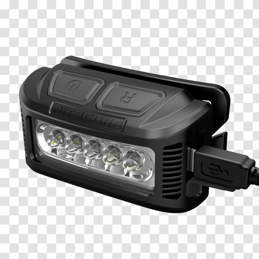 Flashlight NiteCore NCNU30BK Lanterna Unisex – Adulto Color Rendering Index - Automotive Exterior Transparent PNG