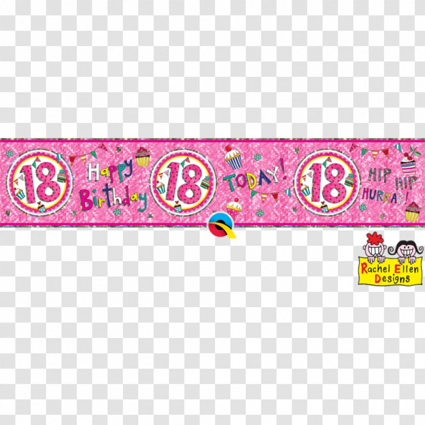 Banner Birthday Toy Balloon Fuckin' Perfect Party - Sweet Sixteen Transparent PNG