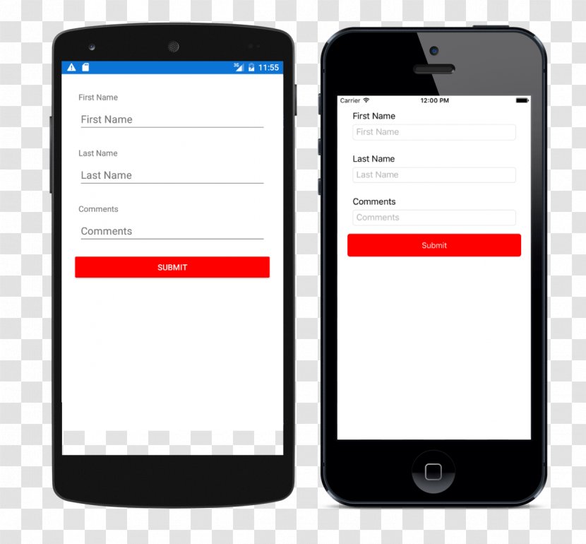 Mobile Phones NativeScript Touchscreen App Development Cross-platform - Software Framework - Communication Device Transparent PNG
