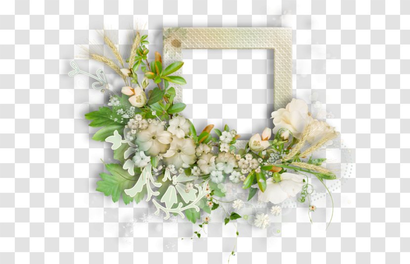 Floral Design Flower Watercolor Painting Wreath - Jasmine - Greenery Wedding Transparent PNG
