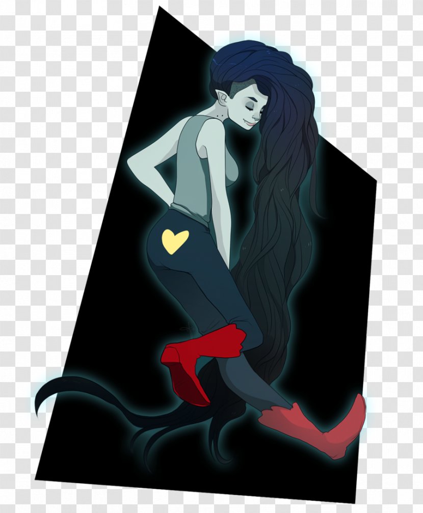 Cartoon Character - Marceline The Vampire Queen Transparent PNG