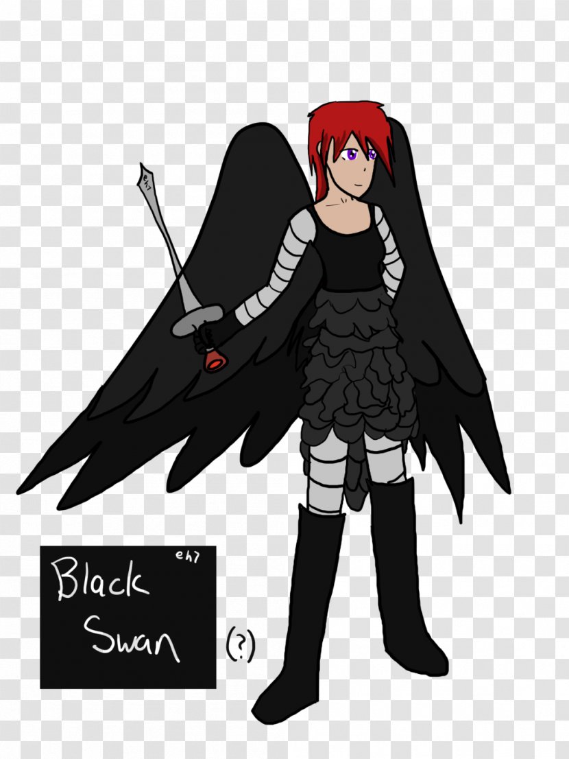Costume Design Legendary Creature Cartoon - Frame - Black Swan Transparent PNG
