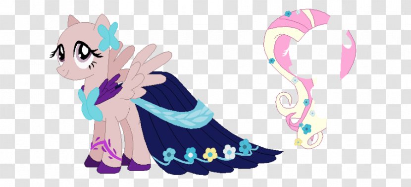 Pinkie Pie Rainbow Dash Pony Fluttershy Equestria - Tree - Floating Hair Transparent PNG