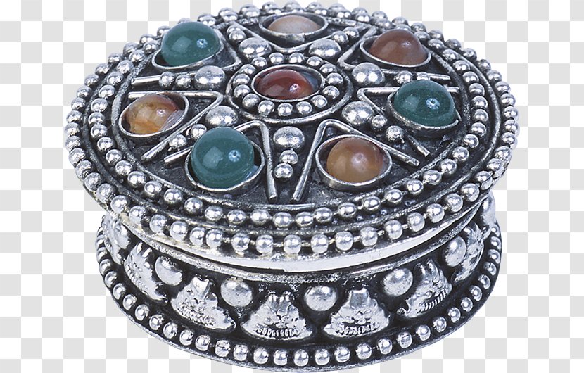 Casket Silver Jewellery Animaatio Turquoise - Bitxi Transparent PNG