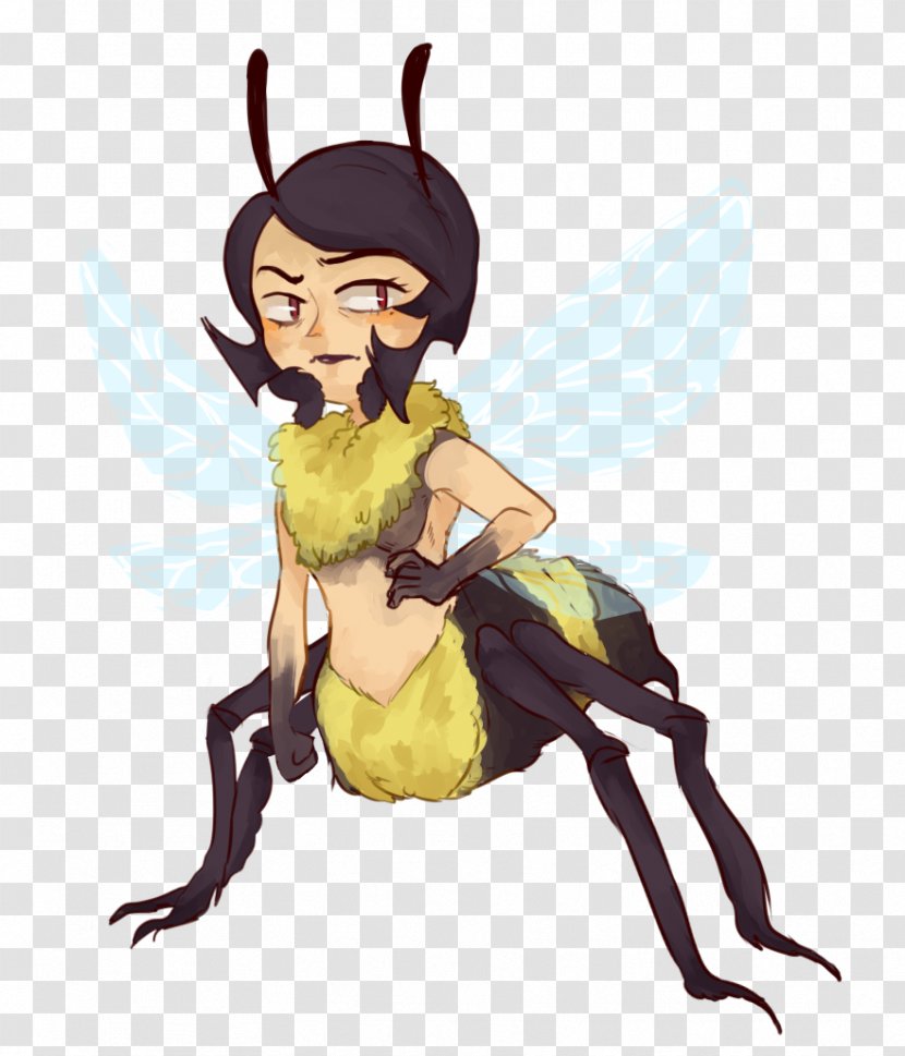 Bee Art Insect Pollinator - Cartoon Transparent PNG