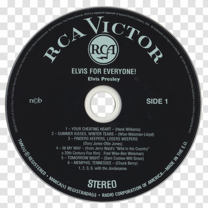 Phonograph Record RCA Records LP Sound Recording And Reproduction - Compact Disc - Elvis At Sun Transparent PNG