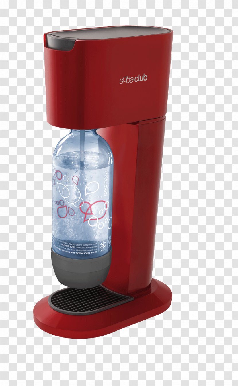 Carbonated Water Fizzy Drinks Soda Syphon SodaStream Lemonade - Coffeemaker Transparent PNG