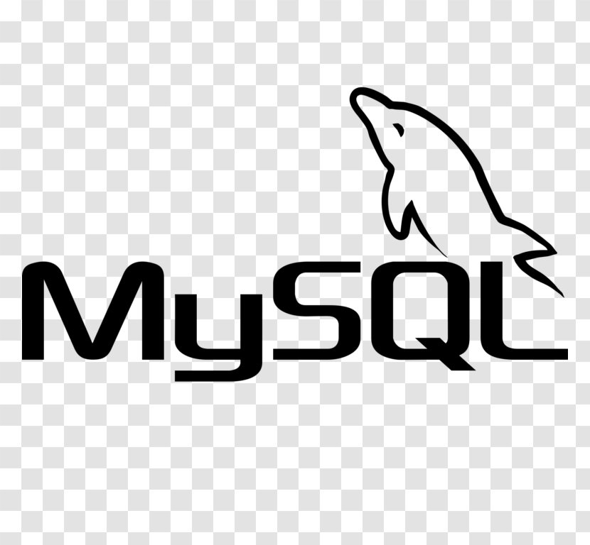 MySQL Database PHP - Black - WordPress Transparent PNG
