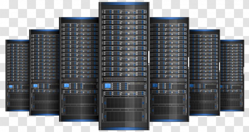 Computer Servers Server Room Network Cloud Computing Data Center Transparent PNG